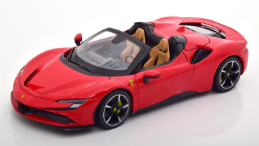 Bburago 18016 Ferrari SF90 Stradala Hybrid 2020 rot 1:18 Modellauto