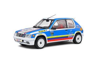 Peugeot 205 Rallye 1,9L - Schwab Collection white 1:18 Solido 421184420 Modelcar