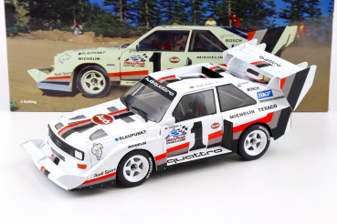 WERK83 Audi Sport Quattro S1 E2 #1 Winner Pikes Peak 1987 Walter Röhrl 1:18 Modelcar limited edition