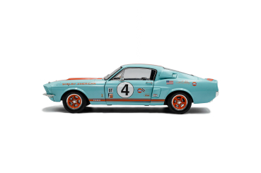 Shelby GT500 gulf racing tribute 1967 blau/orange 1:18 Modellauto Solido 421186535