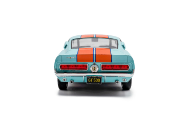 Shelby GT500 gulf racing tribute 1967 blau/orange 1:18 Modellauto Solido 421186535