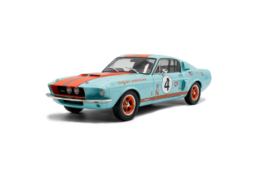 Shelby GT500 gulf racing tribute 1967 blau/orange 1:18 Modellauto Solido 421186535