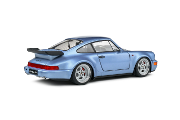 Porsche 911 964 Turbo horizontalisches blau 1990 1:18 Solido 421186335 Modellauto