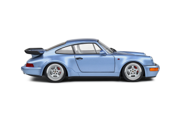 Porsche 911 964 Turbo horizontalisches blau 1990 1:18 Solido 421186335 Modellauto
