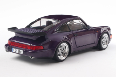 Preview: Porsche 911 964 Turbo blue violett blau 1:18 Solido 421186562 Modellauto