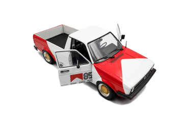 VW Caddy Mk.1 M racing tribute 1982 red/white 1:18 Solido 421186541 Modelcar