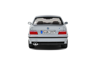 BMW E36 M3 Coupe 1990 silber 1:18 Modellauto Solido 421186339