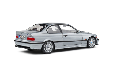 BMW E36 M3 Coupe 1990 silber 1:18 Modellauto Solido 421186339