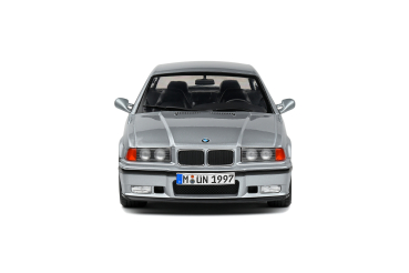 BMW E36 M3 Coupe 1990 silber 1:18 Modellauto Solido 421186339