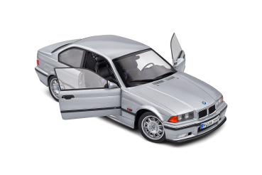 BMW E36 M3 Coupe 1990 silber 1:18 Modellauto Solido 421186339