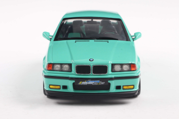 BMW E36 M3 Coupe mint green 1991 1:18 Modelcar Solido 421186519