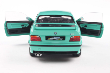 BMW E36 M3 Coupe mint green 1991 1:18 Modelcar Solido 421186519