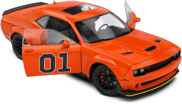 Solido 421186413 Dodge Challenger SRT 2023 orange 1:18  Modellauto Hazzard