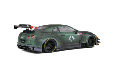 Nissan GT-R Army Fighter Liberty Walk 2022 grün 1:18 Modellauto Solido 421182408