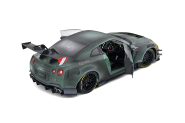 Nissan GT-R Army Fighter Liberty Walk 2022 grün 1:18 Modellauto Solido 421182408