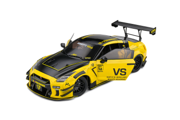 Nissan GT-R R35 Liberty Walk Body Kit 2.0 gelb 1:18 Modellauto Solido 421186334