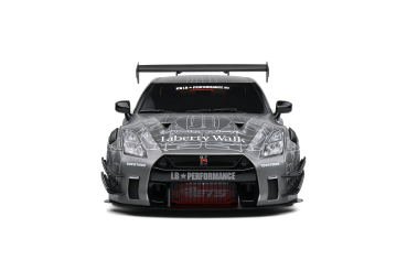 Nissan GT-R R35 Liberty Walk 2020 grau 1:18 Modellauto Solido 421186361