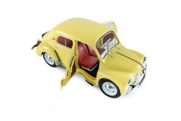 Renault 4CV 1961 gelb/beige (Jaune Infante) 1:18 Modellauto Solido 421186595