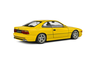 Preview: BMW 850 (E31) CSI 1990 gelb 1:18 Solido 421186387 Modellauto