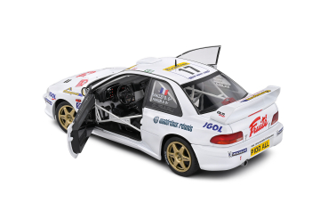 Subaru Impreza 22B weiß 1999 1:18 Modellauto Solido 421186392
