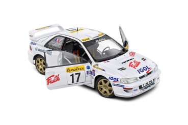 Subaru Impreza 22B weiß 1999 1:18 Modellauto Solido 421186392