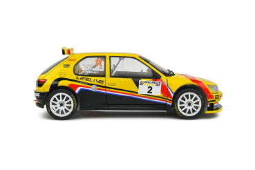 Peugeot 306 Maxi Rallye du Mont Blanc yellow 2022 #2 1:18 Modelcar Solido 421186338