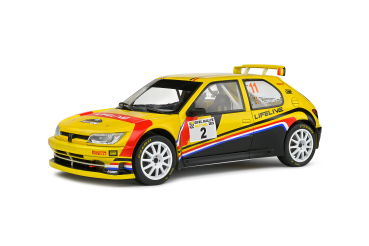 Peugeot 306 Maxi Rallye du Mont Blanc yellow 2022 #2 1:18 Modelcar Solido 421186338