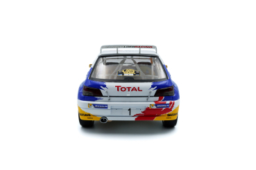 Preview: Peugeot 306 Maxi  RALLY DU VAR  2017 #1 red bull weiß 1:18 Modellauto Solido 421186458