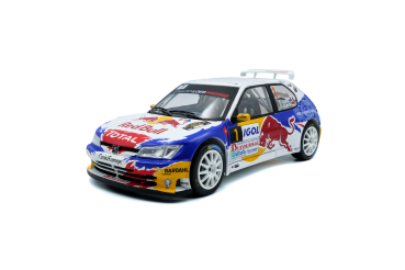 Peugeot 306 Maxi  RALLY DU VAR  2017 #1 red bull weiß 1:18 Modellauto Solido 421186458