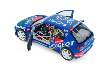 Peugeot 306 Maxi Rallye de Avilès 1997 #2 blau 1:18 Modellauto Solido 421186572