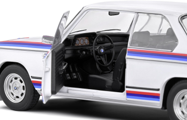Solido 421186352 BMW 202 TII Turbo Evocation weiß 1:18 Modellauto