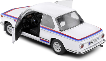Solido 421186352 BMW 202 TII Turbo Evocation weiß 1:18 Modellauto