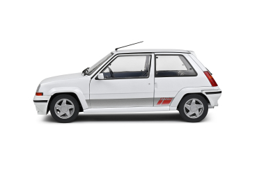 Renault 5 GT Turbo MK2 Givre Nacre 1989 weiß 1:18 Modellauto Solido 421186369