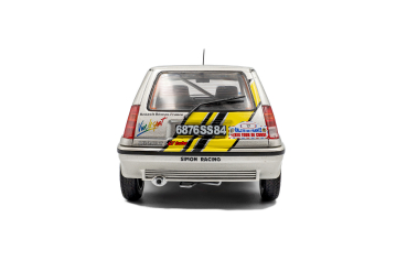 Renault 5 GT TURBO MK2 Tour de Corse 1989 silber 1:18 Modellauto Solido 421186536