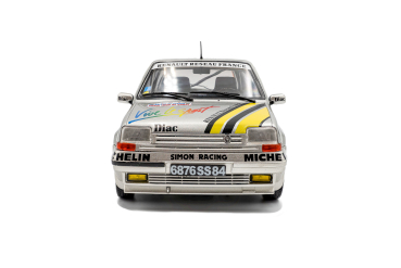 Renault 5 GT TURBO MK2 Tour de Corse 1989 silber 1:18 Modellauto Solido 421186536
