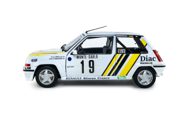 Preview: Renault 5 GT TURBO weiß 1:18 Modellauto Solido 421186609