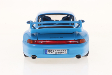 Porsche 911 (993) Clubsport blue 1997 1:18 Solido 421186342 Modelcar