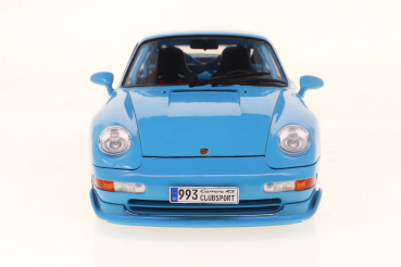 Porsche 911 (993) Clubsport blue 1997 1:18 Solido 421186342 Modelcar