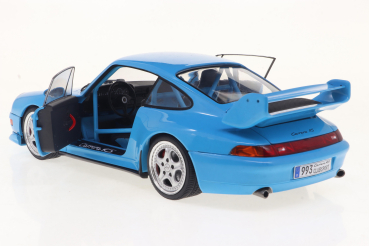 Porsche 911 (993) Clubsport blue 1997 1:18 Solido 421186342 Modelcar