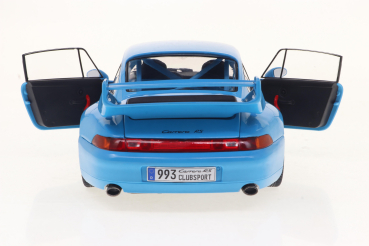 Porsche 911 (993) Clubsport blue 1997 1:18 Solido 421186342 Modelcar