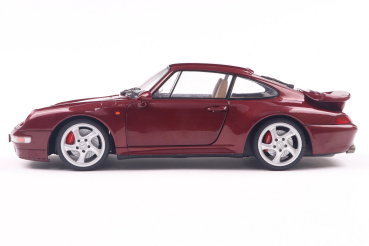 Porsche 911 (993) Turbo dark red 1997 1:18 Solido 421186343 Modelcar