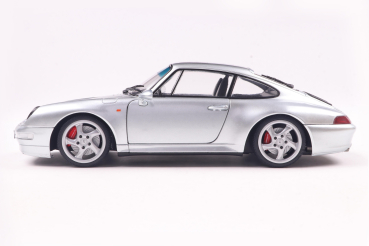 Porsche 911 (993) 4S 1996 polar silver 1:18 Solido 421186451 Modelcar