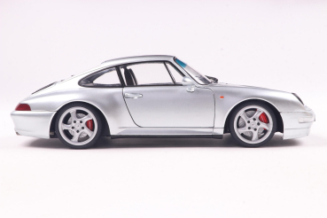 Porsche 911 (993) 4S 1996 polar silver 1:18 Solido 421186451 Modelcar