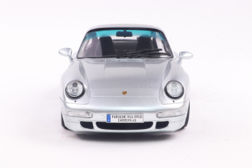 Porsche 911 (993) 4S 1996 polar silver 1:18 Solido 421186451 Modelcar