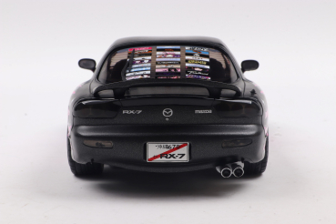 Preview: Mazda RX7 FD3RS works itasha club 1999 black1:18 Solido Modelcar 421186469