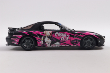 Mazda RX7 FD3RS works itasha club 1999 black1:18 Solido Modelcar 421186469