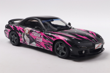 Mazda RX7 FD3RS works itasha club 1999 black1:18 Solido Modelcar 421186469
