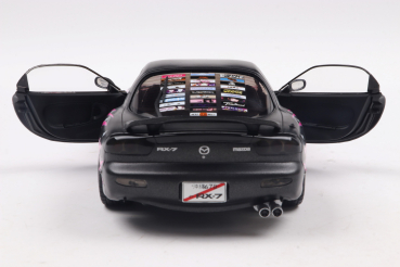 Mazda RX7 FD3RS works itasha club 1999 black1:18 Solido Modelcar 421186469