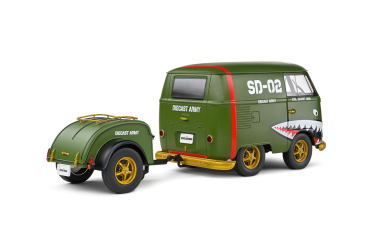 VW Volkswagen Kool Kombi Army Fighter 2023 1:18 Solido Modellauto 421186411