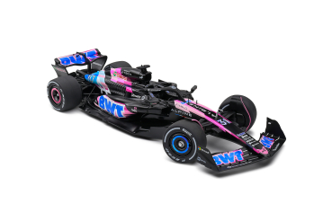 Alpine A524 Presentation 2025 schwarz-pink 1:18 Modellauto Solido 421186420